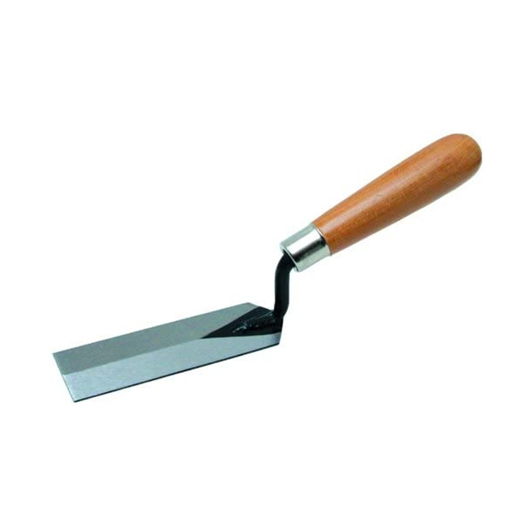 Masonry Margin Trowel Steel Blade Trapezoid Plastering Trowel Kulir Batu Bata Untuk Alat Pembinaan