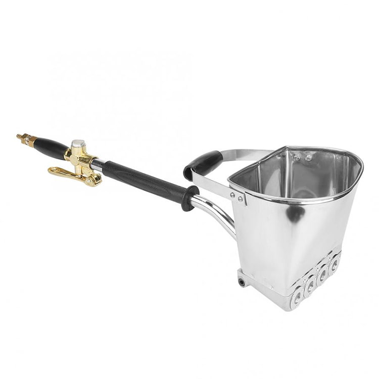 Alatan Udara Stucco Shovel 4-5L Cement Spray Gun Mortar Sprayer Plaster Hopper Gun Wall Render Sprayer Hopper Senduk